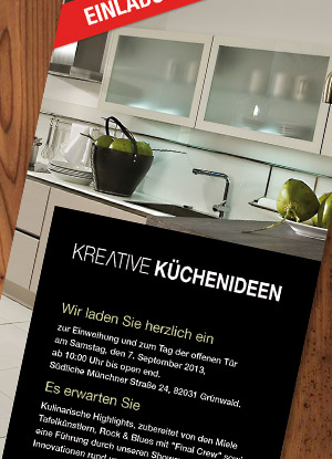 Flyer - Kreative Küchenideen